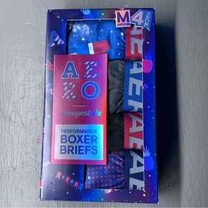 Aeropostale Men's Patriotic Boxer Briefs
